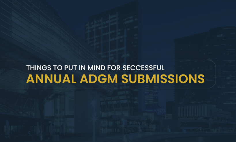 Annual ADGM Submission