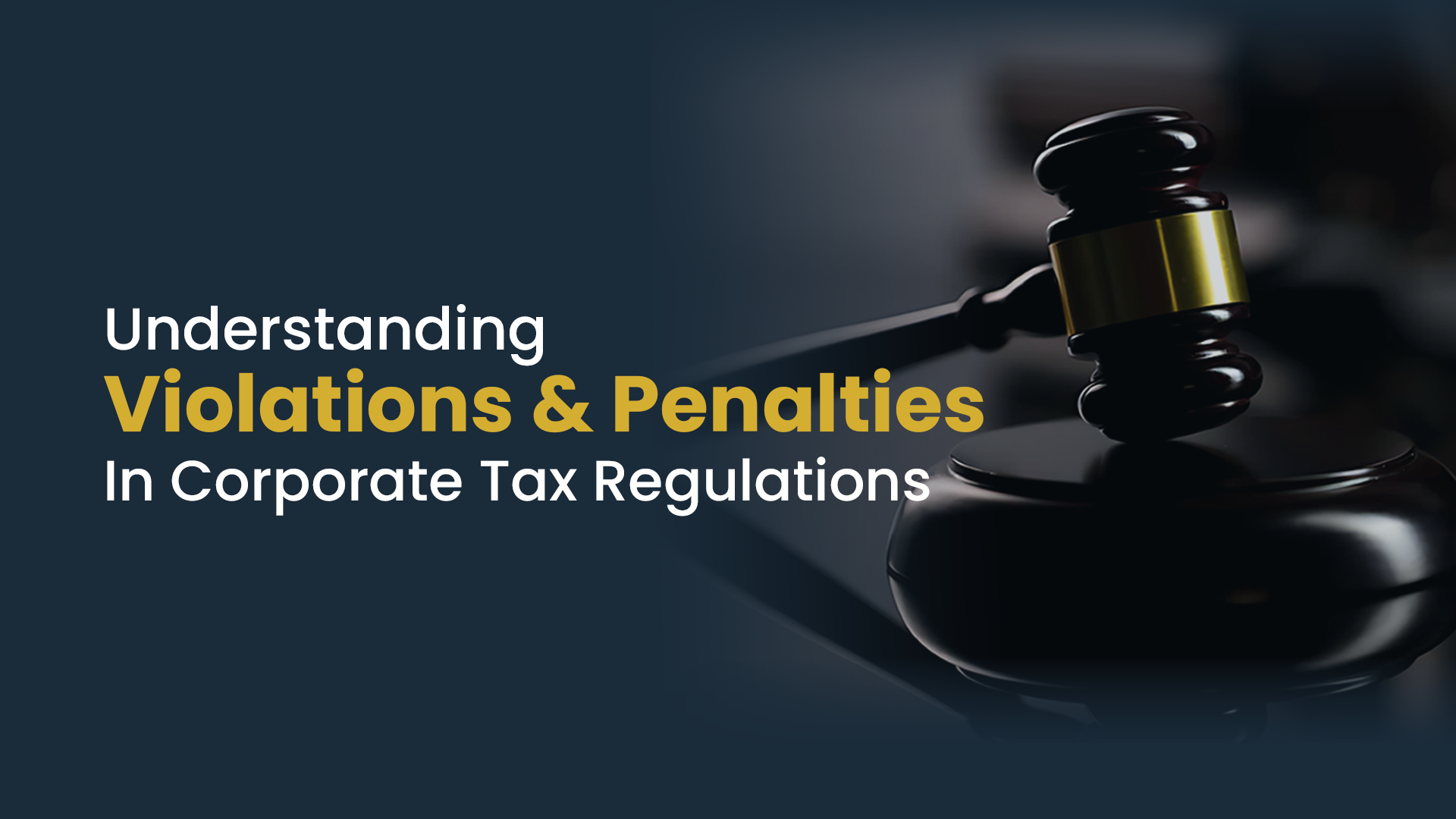 Understanding Violations and Penalties in Corporate Tax Regulations MS Dashboard