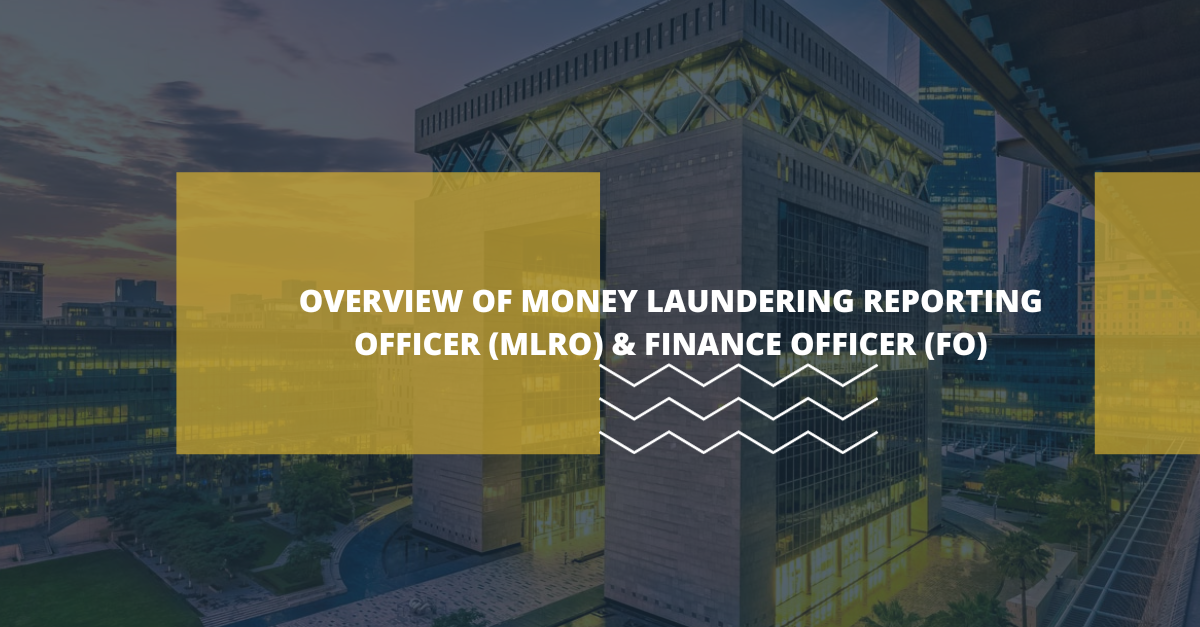 Overview of Money Laundering Reporting Officer (MLRO) & Finance Officer (FO)