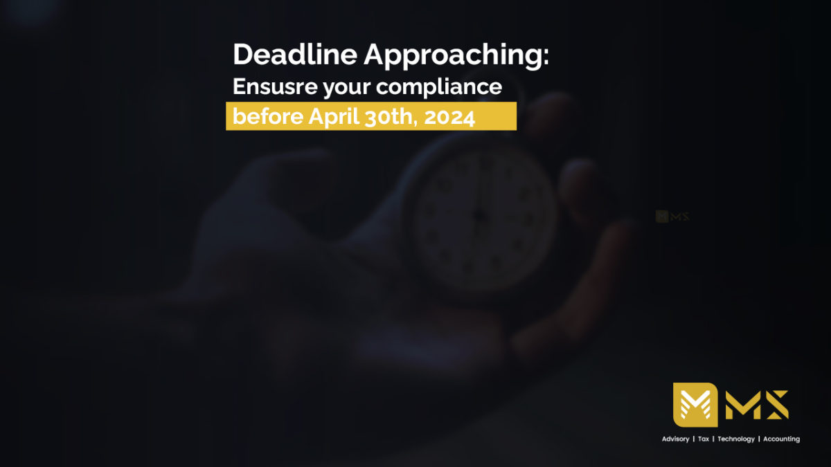 Deadline Approaching: Ensure compliance with crucial FSRA & DFSA filings by April 30th, 2024